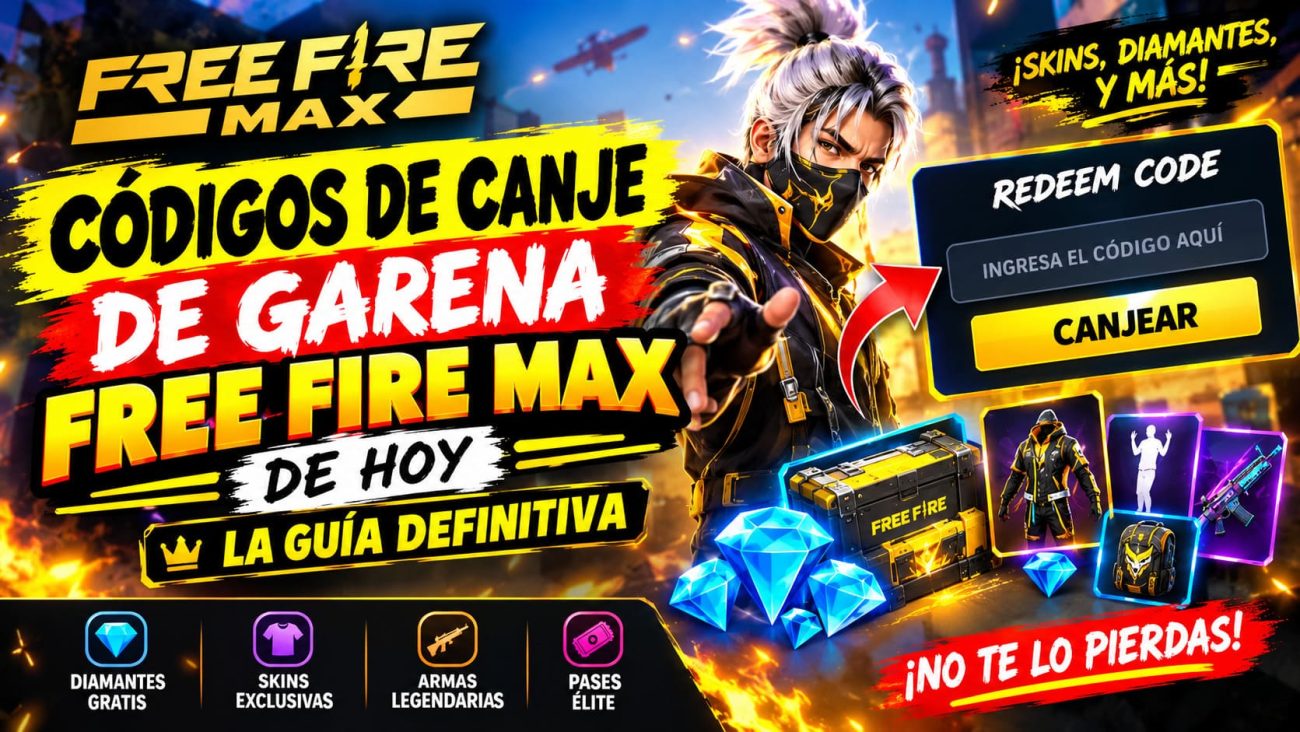 Códigos de Canje de Garena Free Fire MAX de Hoy: La Guía Definitiva