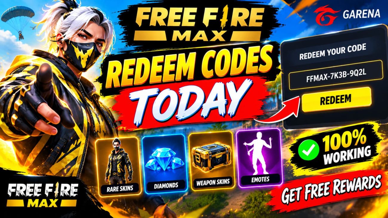 Garena Free Fire MAX Redeem Codes Today: The Ultimate Guide