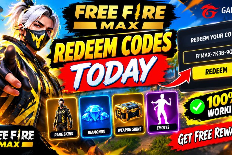 Garena Free Fire MAX Redeem Codes Today: The Ultimate Guide