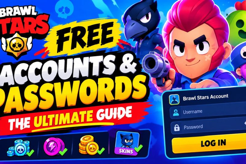 How to Get Free Brawl Stars Accounts & Passwords: The Ultimate Guide