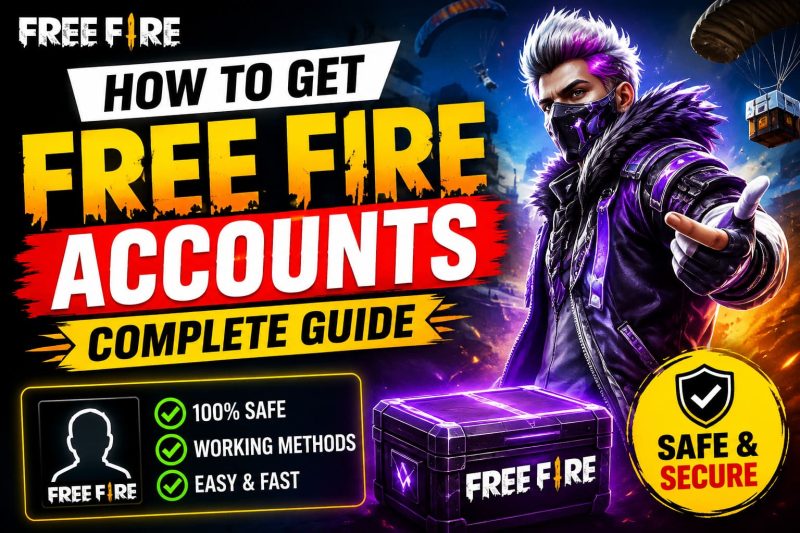 How To Get Free Fire Accounts & Passwords: The Complete Guide
