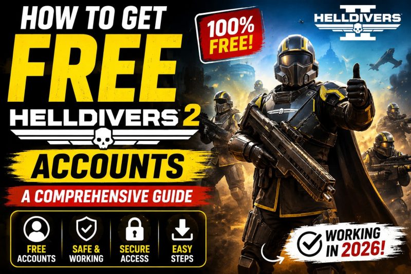 How to Get Free Helldivers 2 Accounts & Passwords: The Ultimate Guide