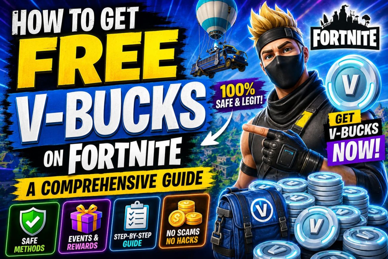 Top 6 Ways to Get Free 13,500 V-Bucks: The Ultimate Guide