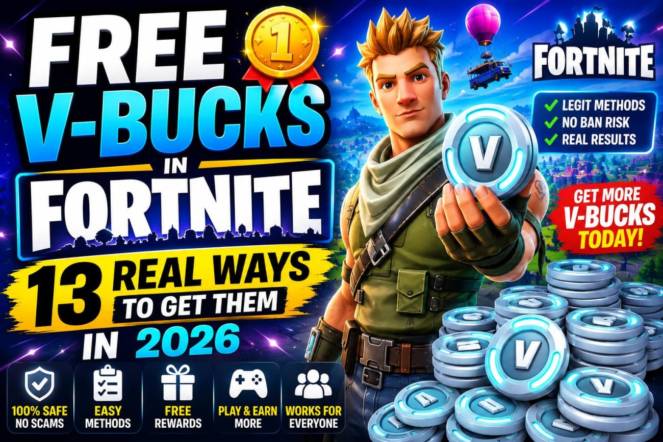 How to Get Free V-Bucks in Fortnite: The Ultimate Guide